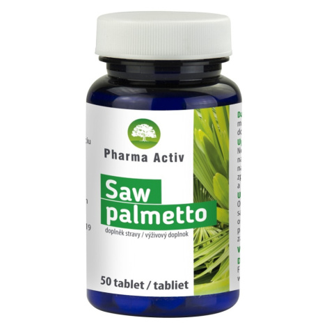 PHARMA ACTIV Saw palmetto 50 tabliet