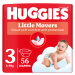 HUGGIES Little Movers Plienky jednorazové 3 (4-9 kg) 56 ks