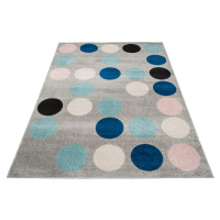 TA Modro-sivý bodkovaný koberec Royal Rozmer: 160x220 cm