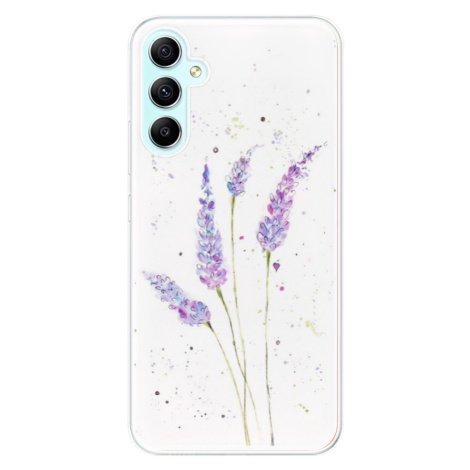 Odolné silikónové puzdro iSaprio - Lavender - Samsung Galaxy A34 5G
