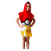 Detské pončo Pokémon Pokéball a Pikachu, 50 x 115 cm