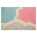 Ručně všívaný kusový koberec Illusion Rosella Pink/Blue - 120x170 cm Flair Rugs koberce