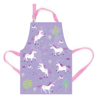 Zástera pre deti jednorožce Unicorn Friends Apron ThreadBear s ochrannou vrstvou od 3-5 rokov