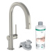 Drezová batéria Hansgrohe Aqittura bez výpuste nerez 76801800