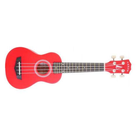 Sopránové ukulele Arrow PB10 RD - červené Arrow Storage Products