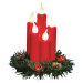 Červená vianočná svetelná dekorácia Hanna – Markslöjd