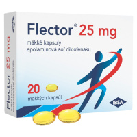 FLECTOR 25 mg 20 mäkkých kapsúl