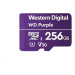 Karta WD MicroSDXC 256GB Purple WDD256G1P0C Trieda 10 (R:100/W:60 MB/s)