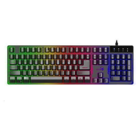 GENIUS klávesnice GX GAMING Scorpion K8/ drátová/ podsvícená/ USB/ černá/ CZ+SK layout