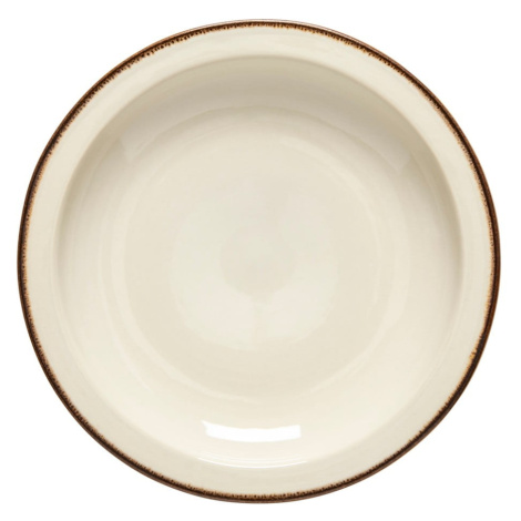 Dezertný tanier z kameniny v tehlovo-béžovej farbe ø 20 cm Poterie – Casafina