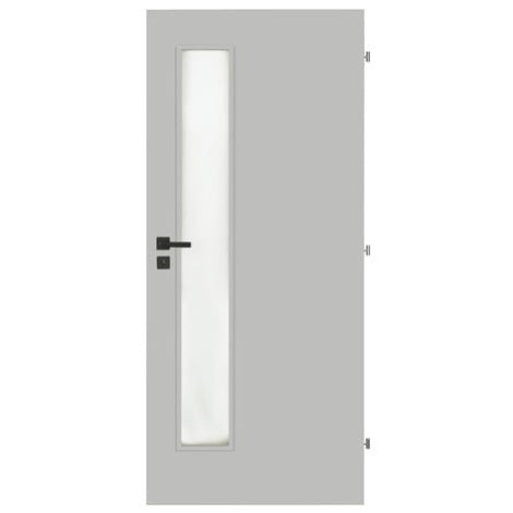 DRE Deca interiérové dvere naturel pravé 80 cm sivá matná DECA10SM80P