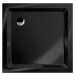 MEXEN - Flat sprchová vanička štvorcová slim 70 x 70, čierna 40707070