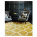 Okrovožltý ručne tkaný vlnený koberec 160x230 cm Albany – Asiatic Carpets