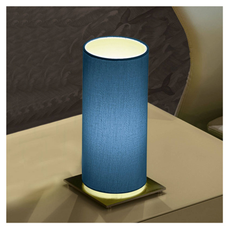 Modré stolové lampy