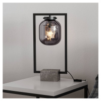 By Rydéns Dixton stolná lampa 52cm s dymovým sklom