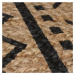 Jutový koberec v prírodnej farbe 120x170 cm Luis – Flair Rugs