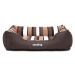 Pelech pre psa Reedog Comfy Brown & Strips - L