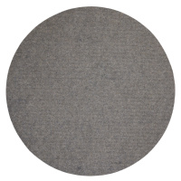 Kusový koberec Quick step béžový kruh - 120x120 (průměr) kruh cm Vopi koberce