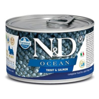 N&D dog OCEAN konz. ADULT MINI trout/salmon - 140g