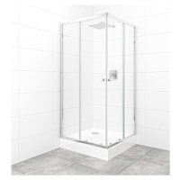 Set sprchovacieho kúta a vaničky, štvorec 90x90 cm Multi Basic SIKOBKMUQ90CRT