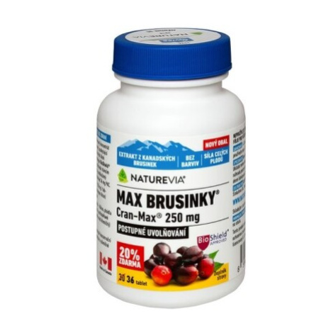 NATUREVIA Max brusnice cran-max 250 mg 30 kapsúl