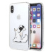 Kryt Karl Lagerfeld iPhone X/Xs hardcase transparent Choupette Fun (KLHCPXCFNRC)