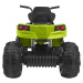 mamido  Elektrická štvorkolka ATV s ovládačom, EVA kolesá zelená