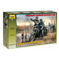 Model Kit military 3632 - German R-12 Heavy Motorcycle with Rider (1:35)