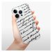 Odolné silikónové puzdro iSaprio - Handwriting 01 - black - iPhone 15 Pro