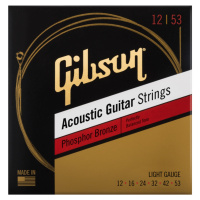 Gibson Phosphor Bronze Acoustic Guitar Strings Light