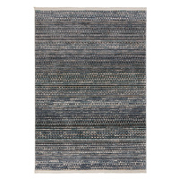 Modrý okrúhly koberec 230x230 cm Camino – Flair Rugs