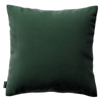 Dekoria Karin - jednoduchá obliečka, lesná zelená, 60 x 60 cm, Crema, 180-63