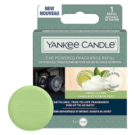 Yankee Candle, Vanilka s limetkou, Náplň vône do auta 1 ks