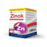 Dobré zo Slovenska Zinok 15 mg tbl 100+20 zadarmo