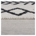 Kusový koberec Deuce Edie Recycled Rug Monochrome/Black - 120x170 cm Flair Rugs koberce