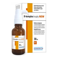 GENERICA B-komplex kvapky pre deti od narodenia 30 ml