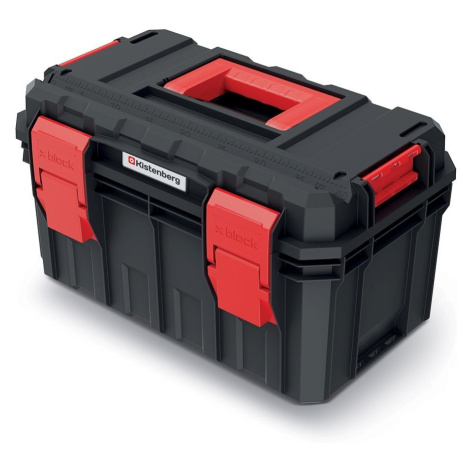 Kufr na nářadí XEBLOCCK PRO 45 x 28 x 26,4 cm černo-červený Prosperplast