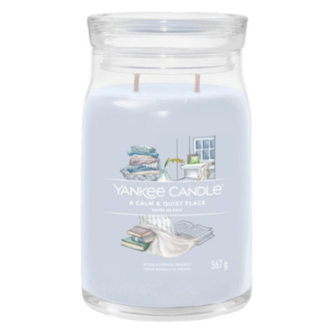 YANKEE CANDLE 1701373E A CALM & QUIET PLACE VELKA SVIECKA SIGNATURE 567G