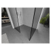 MEXEN/S - Kioto Sprchová zástena Walk-in 100 x 80 cm, čierny vzor, chróm 800-100-202-01-70-080