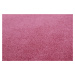 Kusový koberec Eton růžový 11 kruh - 300x300 (průměr) kruh cm Vopi koberce