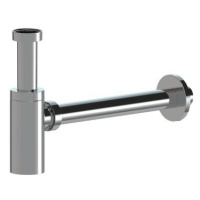 Umývadlový sifón SAT Project 5/4 DN32 chróm plast SATSIFMPLC