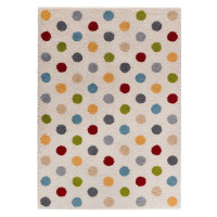 Krémovobiely koberec 160x230 cm Norge Dots – Universal