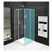 SIGMA SIMPLY sprchové dvere posuvné pre rohový vstup 900 mm, číre sklo GS2190