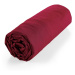 Červená napínacia plachta z Bio bavlny 90x190 cm Biolina – douceur d'intérieur