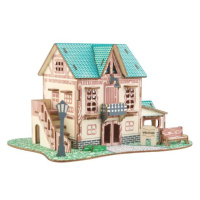 Woodcraft Drevené 3D puzzle Hostinec