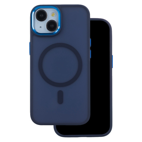 Frozen Mag case Apple iPhone 14 Pro navy blue