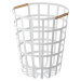 Kôš na bielizeň Yamazaki Tosca Laundry Basket, okrúhly / biely