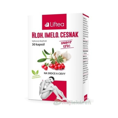 Liftea HLOH, IMELO, CESNAK na srdce a cievy, cps 1x30 ks