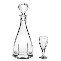 Crystal Bohemia VICTORIA liquer set (1 + 6)