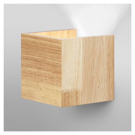 LEDVANCE SMART+ WiFi Orbis Wall Wood, 11 x 11 cm